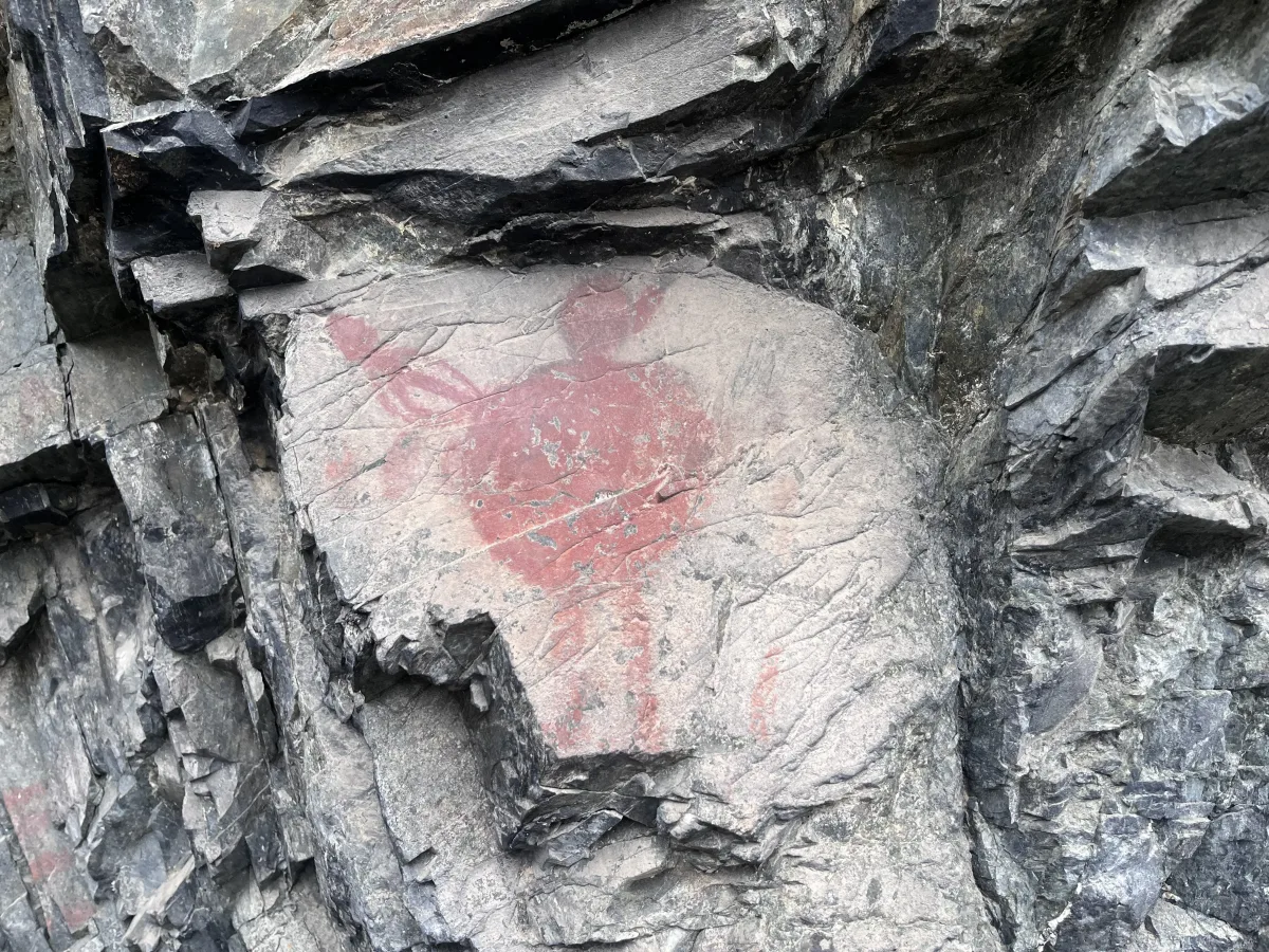 Middle Fork of the Salmon Pictograph Middle Fork of the Salmon Pictograph